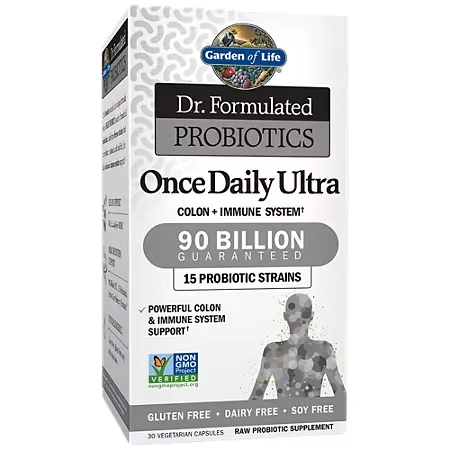 Dr. Formulated Probiotics Once Daily Ultra - 90 Billion CFU (30 Vegetarian Capsules) - Image 4