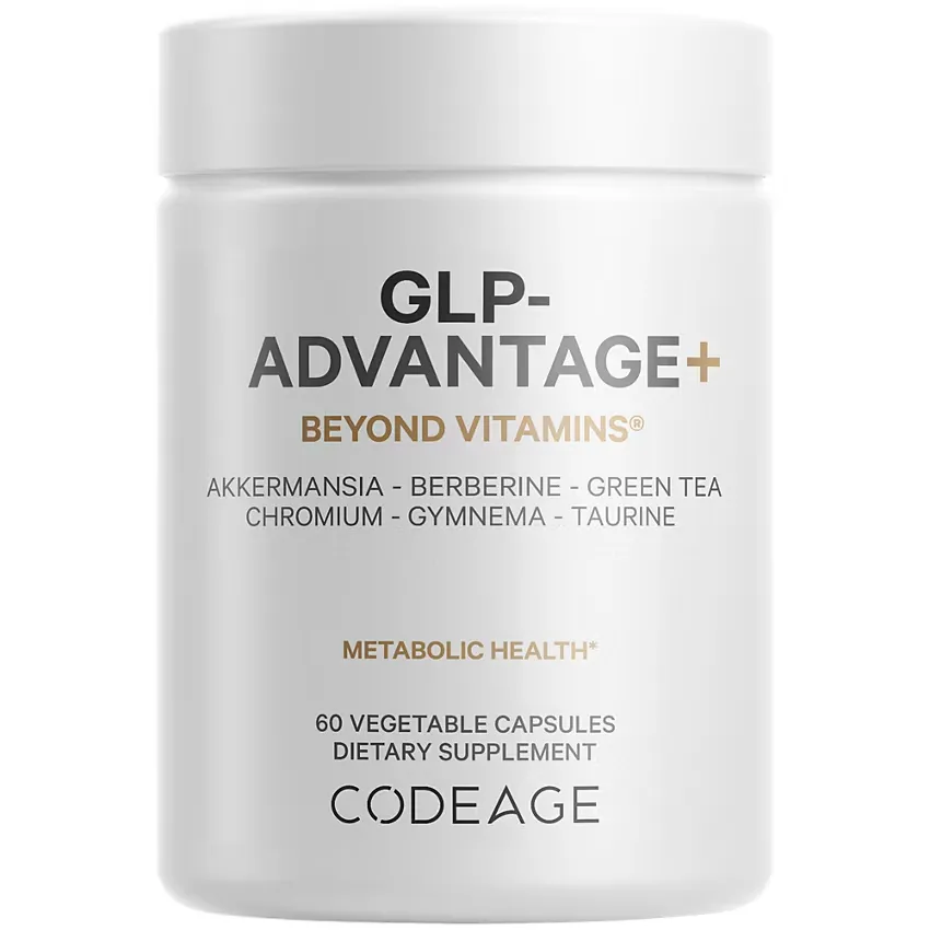GLP Advantage+ for Metabolic Health with Akkermansia & Berberine (60 Capsules) - Image 2