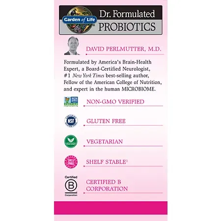Once Daily Women’s Dr. Formulated Probiotics - 50 Billion CFUs – Shelf-Stable (30 Vegetarian Capsules) - Image 5