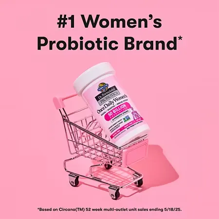 Once Daily Women’s Dr. Formulated Probiotics - 50 Billion CFUs – Shelf-Stable (30 Vegetarian Capsules) - Image 4