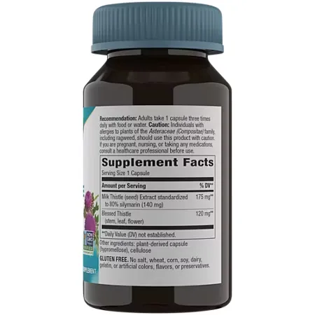 Milk Thistle Extract - Supports Liver Function - 80% Silymarin (60 Vegan Capsules) - Image 4